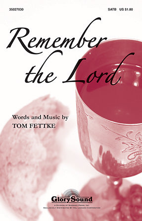 Remember The Lord Sheet Music Preview