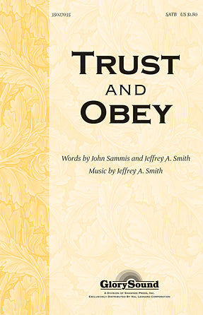 Trust And Obey Sheet Music Preview