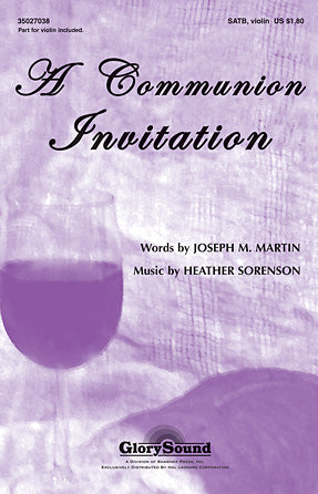 A Communion Invitation Sheet Music Preview