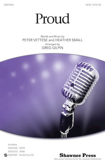 Proud (arr. Greg Gilpin) Sheet Music Preview