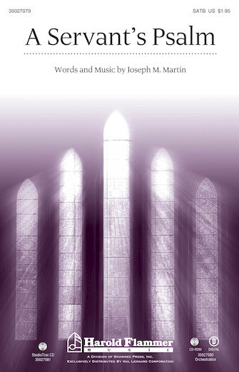 A Servant's Psalm Sheet Music Preview