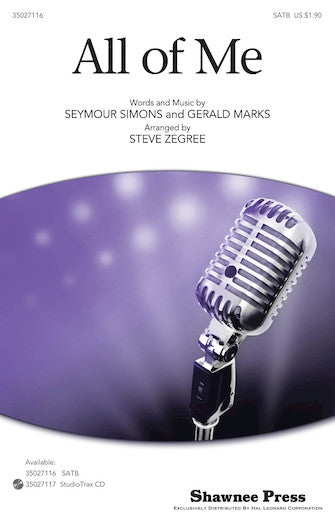 All Of Me Sheet Music Preview