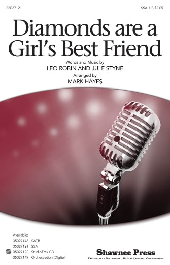 Diamonds Are A Girl's Best Friend (arr. Mark Hayes) Sheet Music Preview