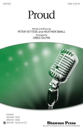 Proud (arr. Greg Gilpin) Sheet Music Preview