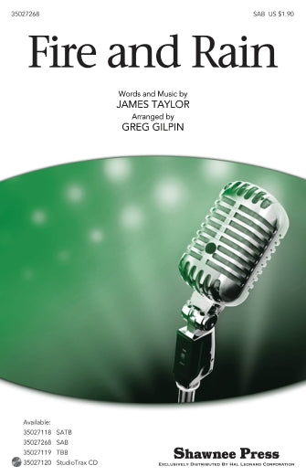 Fire And Rain (arr. Greg Gilpin) Sheet Music Preview