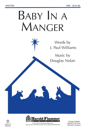 Baby In A Manger Sheet Music Preview
