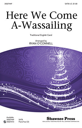 Here We Come A-Wassailing Sheet Music Preview