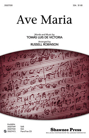 Ave Maria Sheet Music Preview