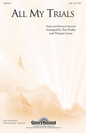 All My Trials Sheet Music Preview