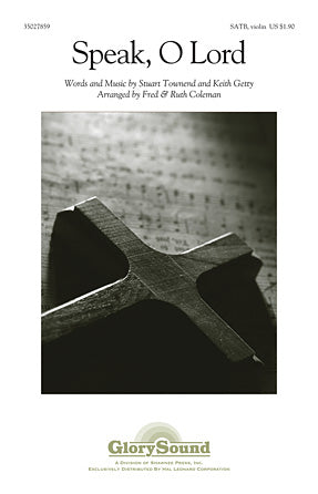 Speak, O Lord Sheet Music Preview