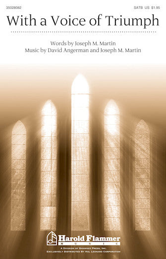 With A Voice Of Triumph Sheet Music Preview