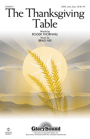 The Thanksgiving Table Sheet Music Preview
