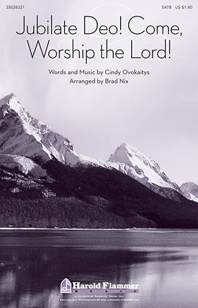 Jubilate Deo! Come Worship The Lord! Sheet Music Preview