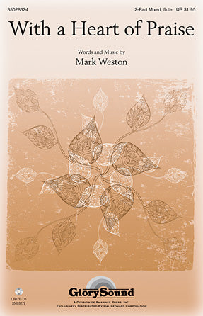 With A Heart Of Praise Sheet Music Preview