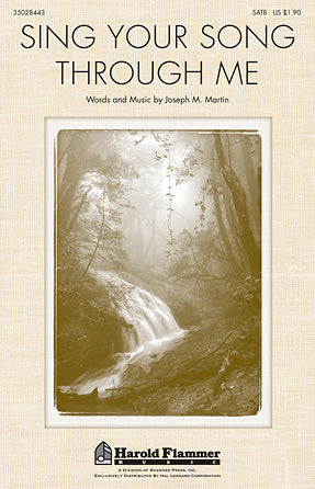 Sing Your Song Through Me Sheet Music Preview