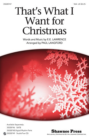 That's What I Want For Christmas - Guitar Sheet Music Preview