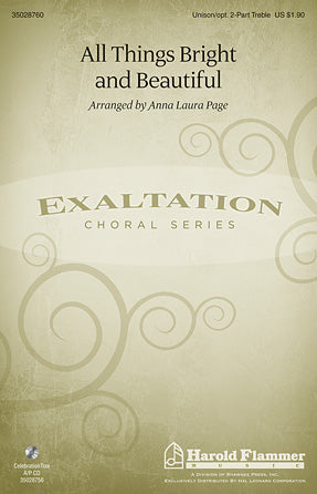 All Things Bright And Beautiful (arr. Anna Laura Page) Sheet Music Preview