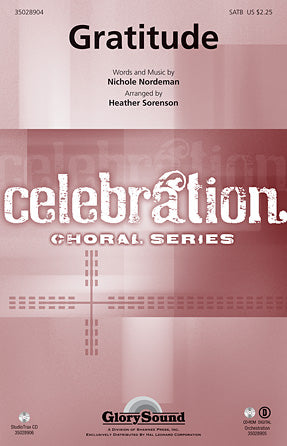 Gratitude (arr. Heather Sorenson) Sheet Music Preview