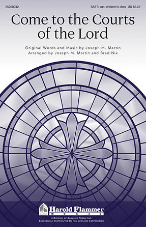 Come To The Courts Of The Lord Sheet Music Preview