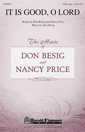 It Is Good, O Lord Sheet Music Preview
