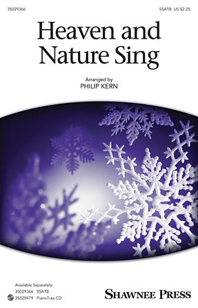 Heaven And Nature Sing Sheet Music Preview