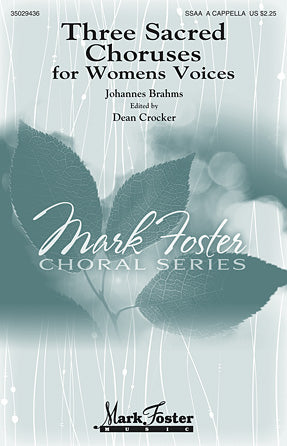 Three Sacred Choruses For Women's Voices Sheet Music Preview