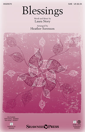 Blessings (arr. Heather Sorenson) Sheet Music Preview