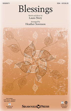 Blessings (arr. Heather Sorenson) Sheet Music Preview