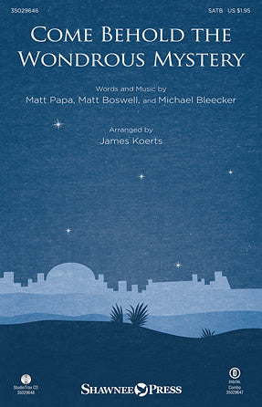 Come Behold the Wondrous Mystery - Drum Set Sheet Music Preview