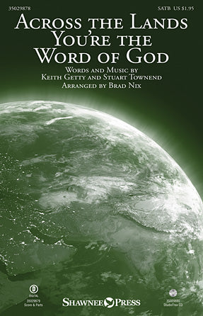 Across The Lands You're The Word Of God Sheet Music Preview