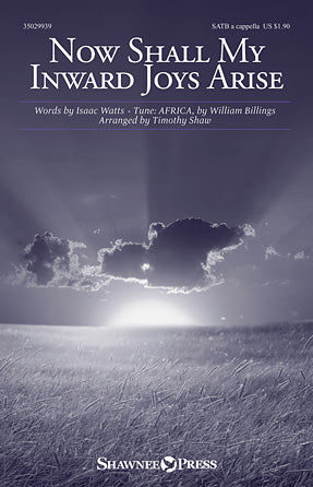 Now Shall My Inward Joys Arise Sheet Music Preview