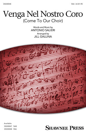 Venga Nel Nostro Coro Sheet Music Preview