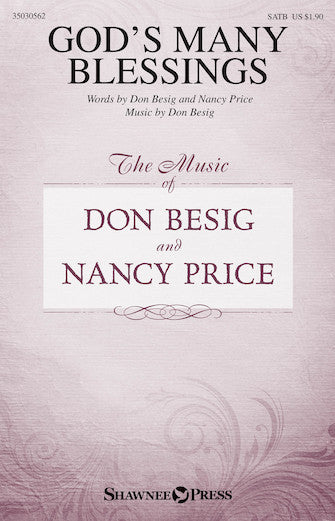 God's Many Blessings Sheet Music Preview