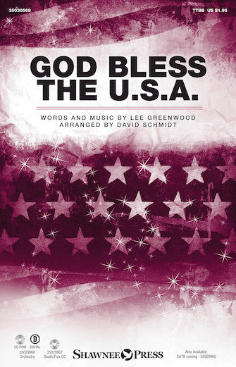 God Bless The U.S.A. Sheet Music Preview