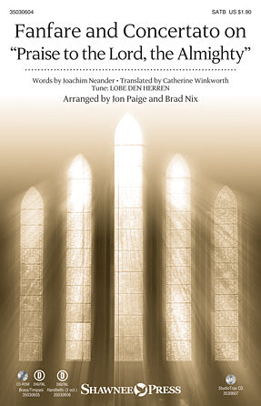 Fanfare and Concertato on "Praise to the Lord, the Almighty" Sheet Music Preview