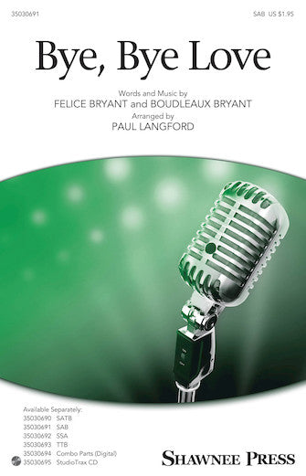 Bye Bye Love Sheet Music Preview