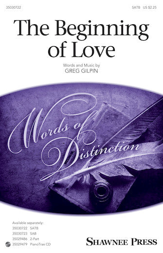 The Beginning Of Love Sheet Music Preview