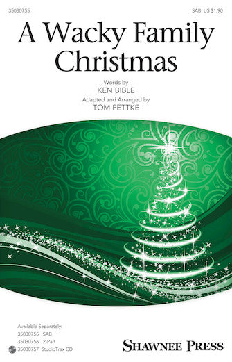 A Wacky Family Christmas Sheet Music Preview