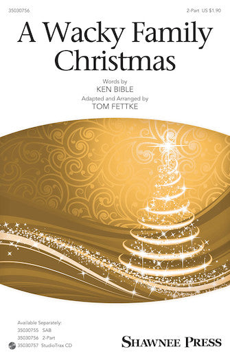 A Wacky Family Christmas Sheet Music Preview