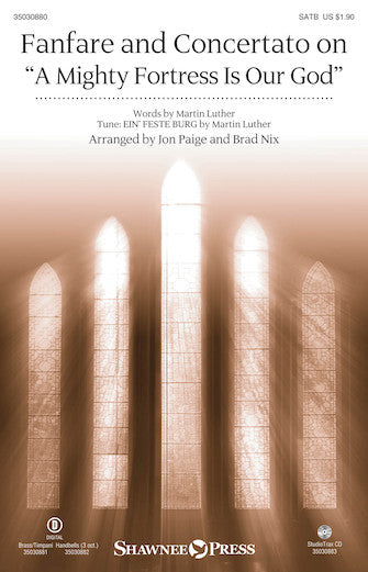 Fanfare and Concertato on A Mighty Fortress Is Our God Sheet Music Preview