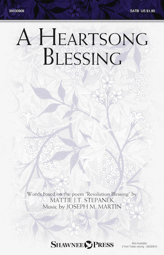 A Heartsong Blessing Sheet Music Preview