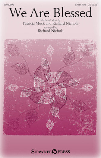 We Are Blessed Sheet Music Preview