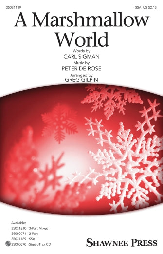 A Marshmallow World Sheet Music Preview
