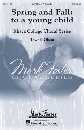 Spring And Fall: To A Young Child Sheet Music Preview