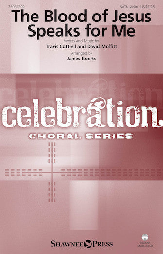 The Blood Of Jesus Speaks For Me Sheet Music Preview