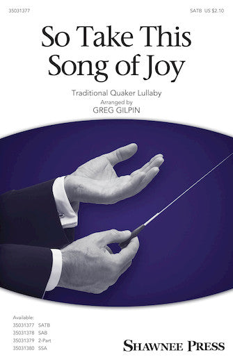 So Take This Song Of Joy Sheet Music Preview