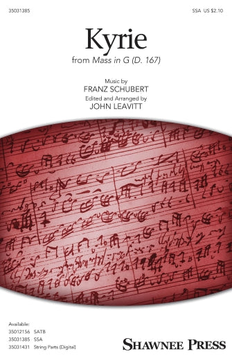 Kyrie Sheet Music Preview