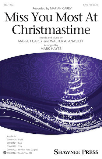 Miss You Most At Christmas Time Sheet Music Preview