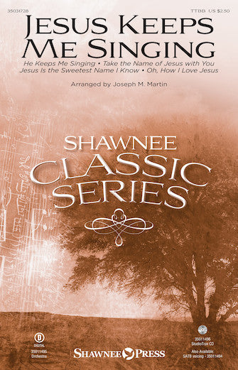 Jesus Keeps Me Singing Sheet Music Preview