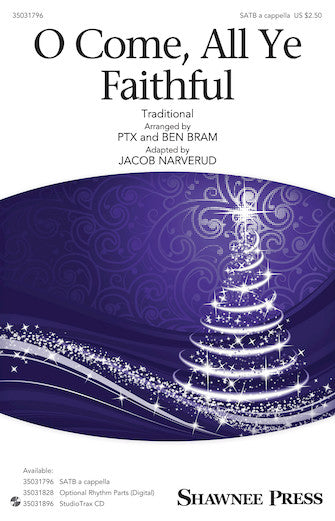 O Come, All Ye Faithful (arr. Jacob Narverud) - Djembe Sheet Music Preview